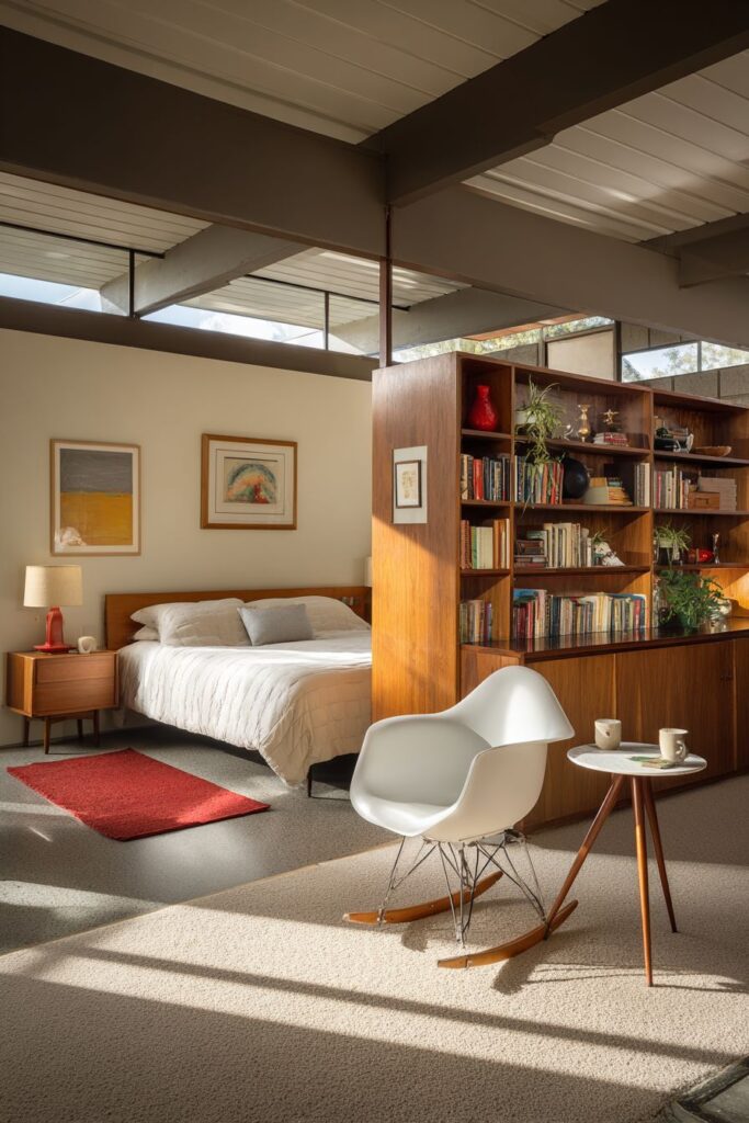 Compact Sitting Area With Innovative Materials