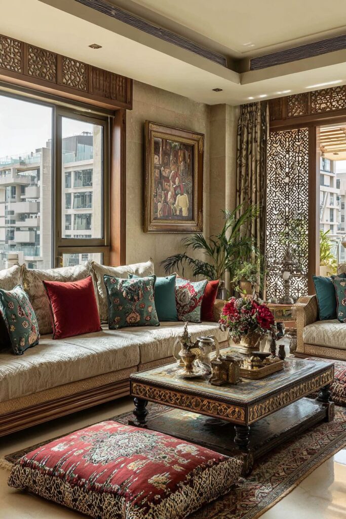 Mashrabiya Wooden Screen Elegance