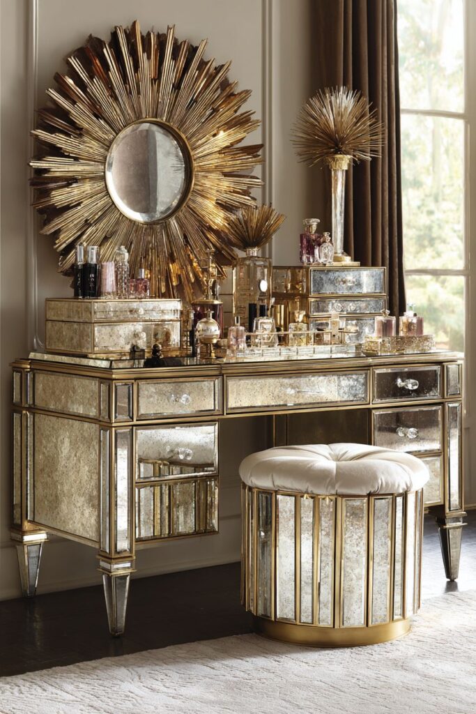 Glamorous Mirrored Vanity Paradise