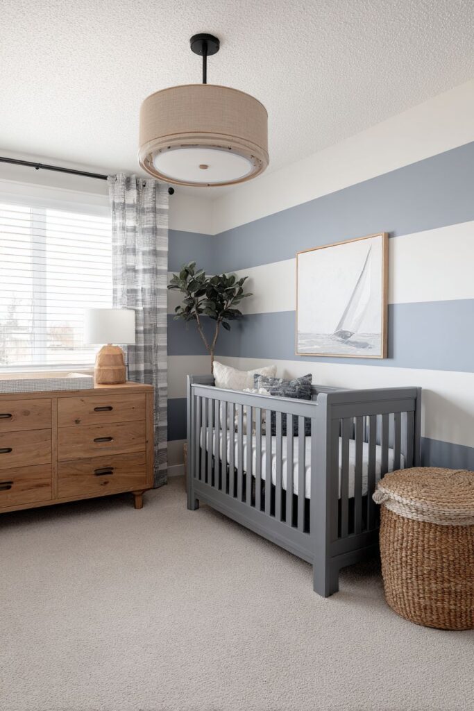 Modern Grey and Oak Sophistication