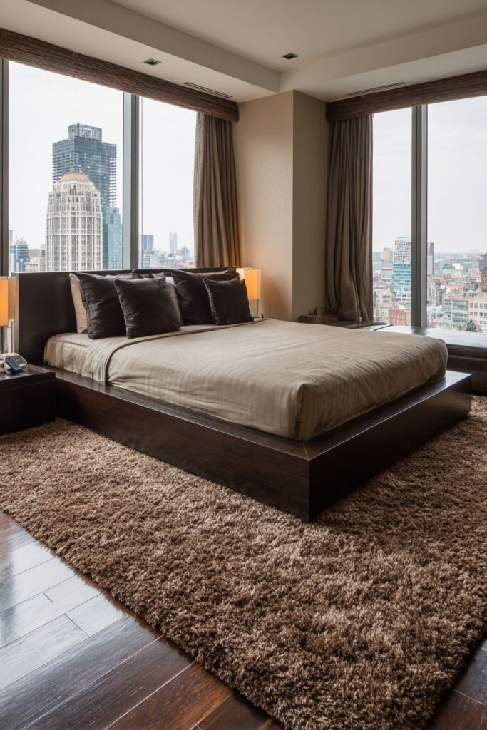 Modern Walnut Platform Elegance