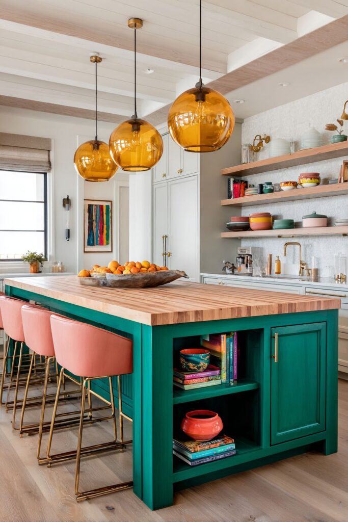 Statement Island Color Pop