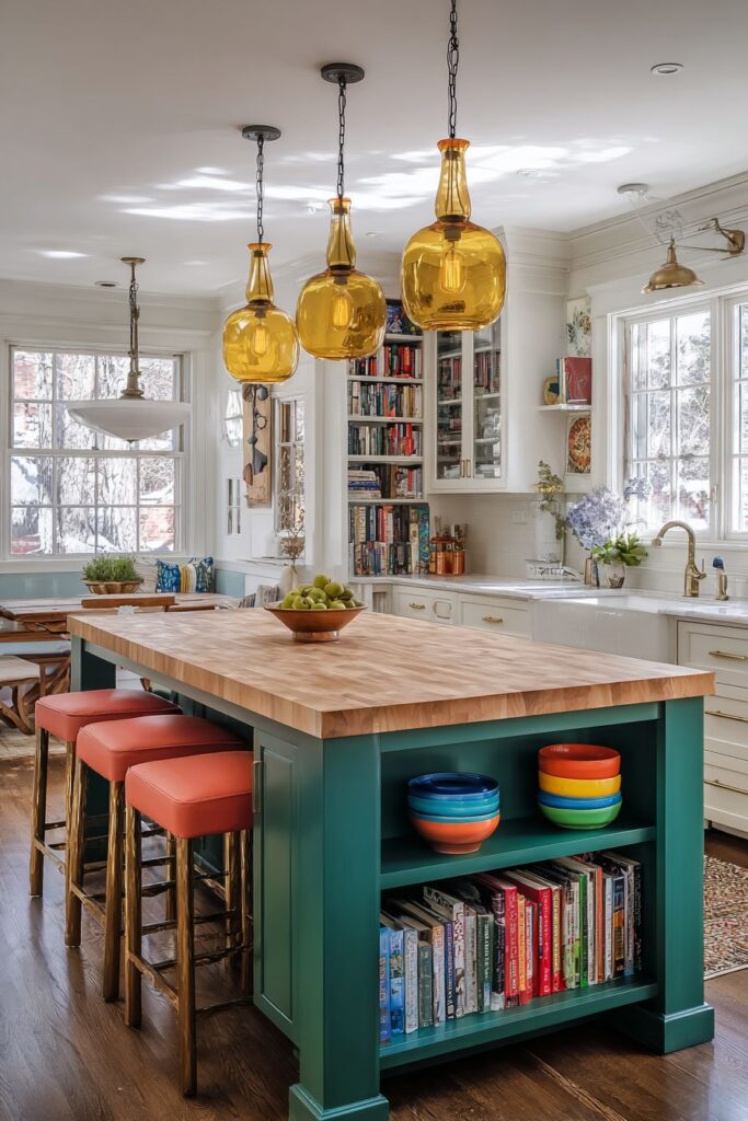 Statement Island Color Pop