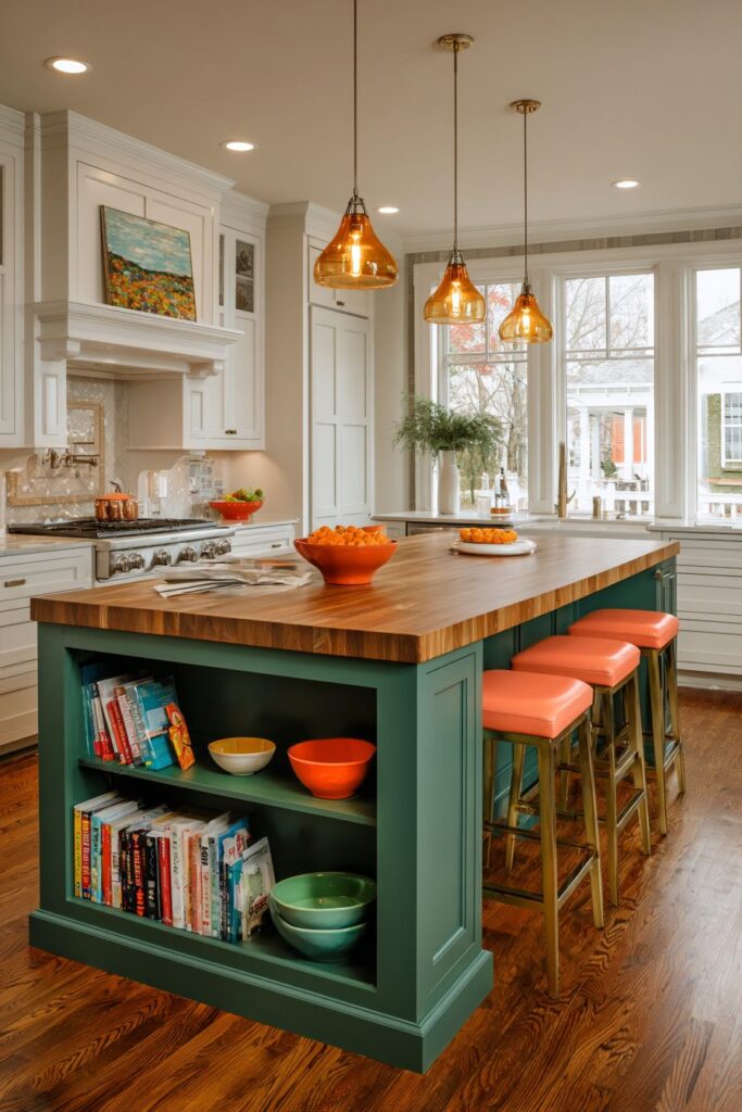 Statement Island Color Pop