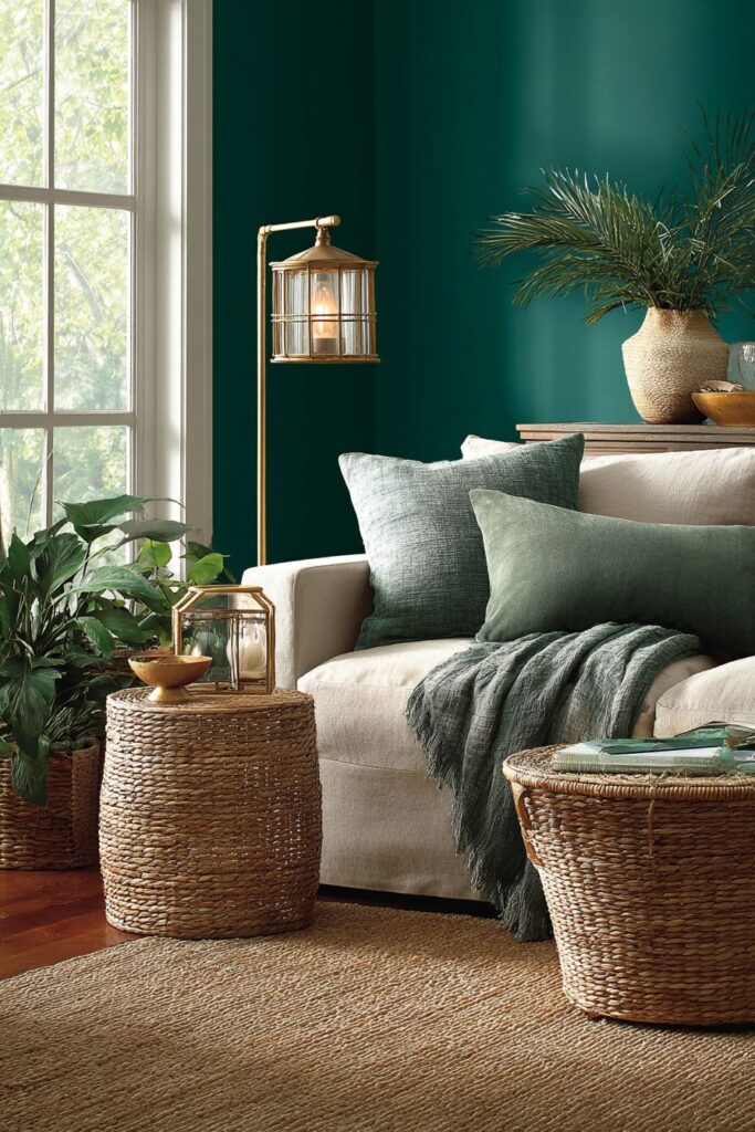 Cozy Hunter Green Sanctuary