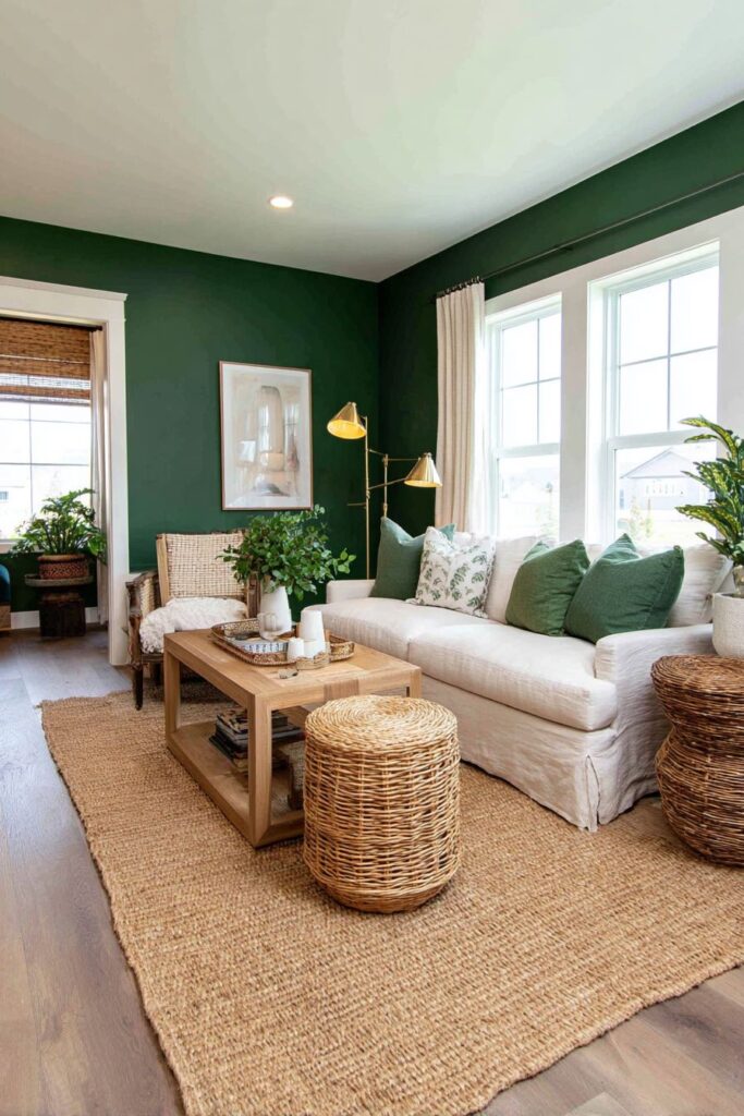 Cozy Hunter Green Sanctuary