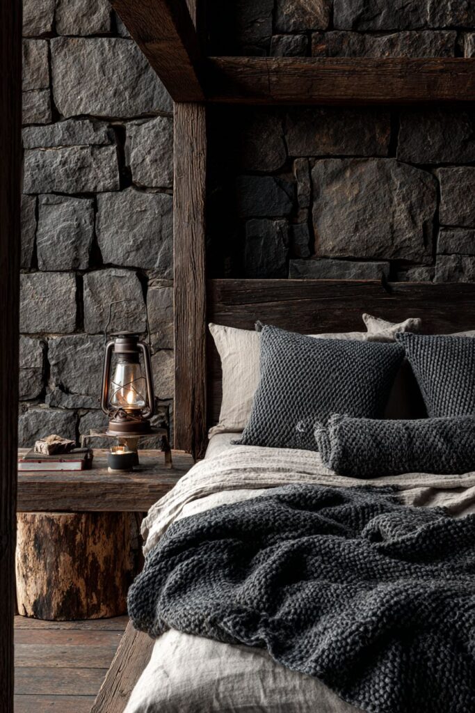 Rough-Hewn Timber Four-Poster Haven