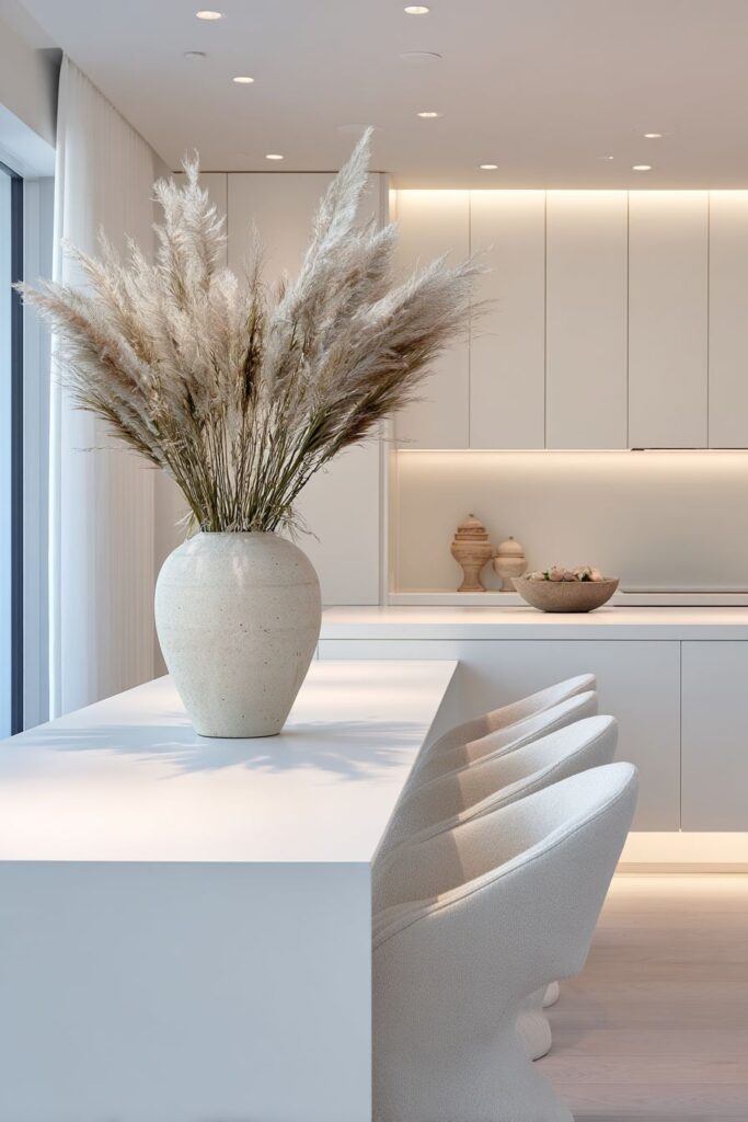 Modern Minimalist Dinner Table