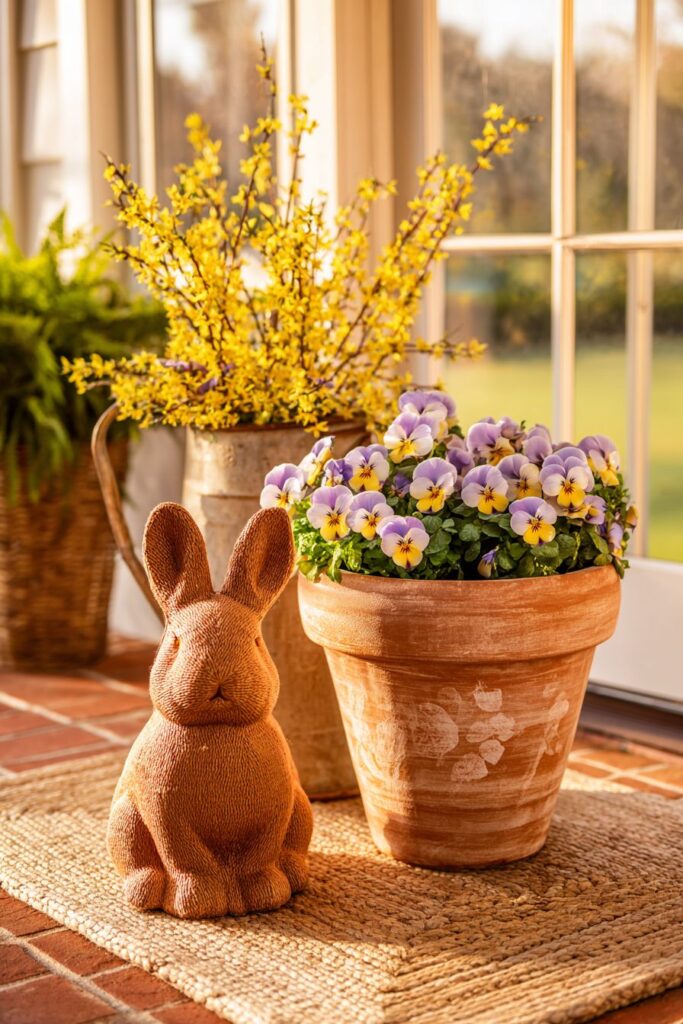 Layered Doormat Design with Natural Materials