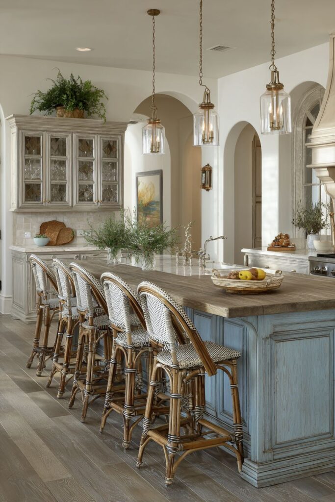 Reclaimed Wood Island Centerpiece