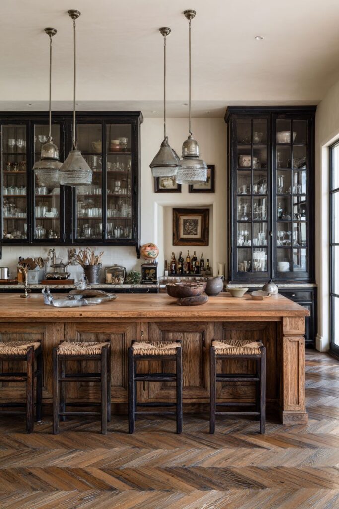 Reclaimed Wood Island Centerpiece