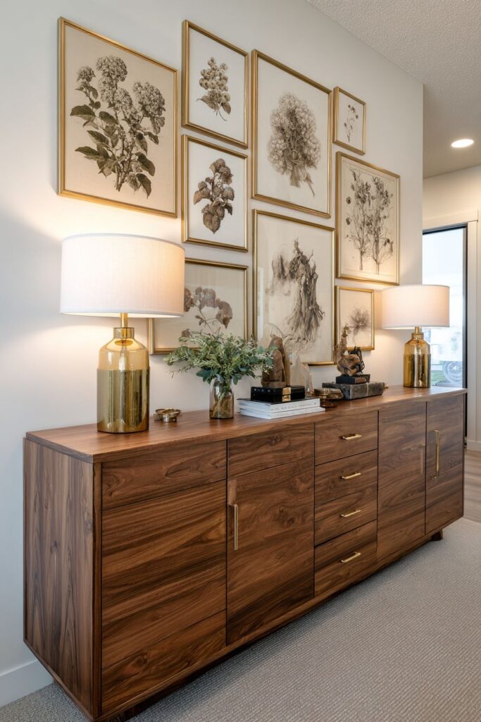 Eclectic Mix of Vintage and Modern Art