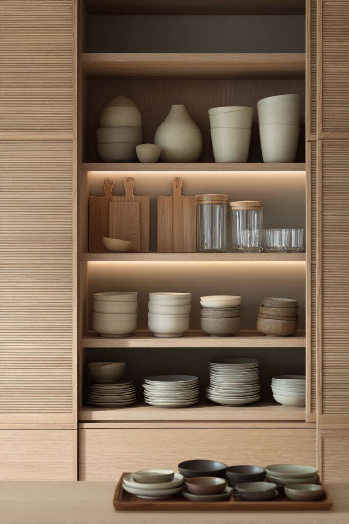 Practical Storage Solutions with Hidden Push-to-Open Mechanisms