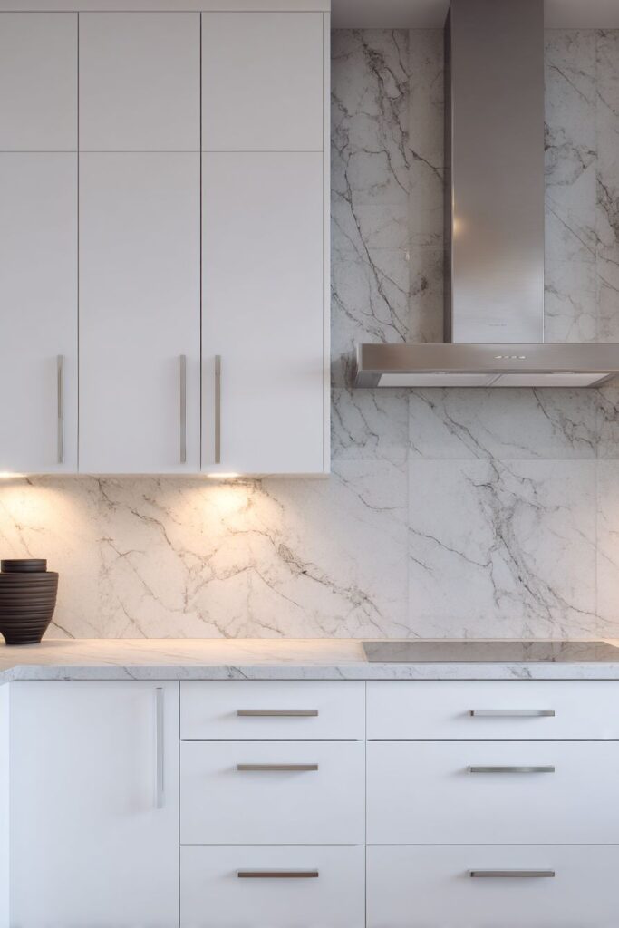 Modern Marble-Look Sophistication
