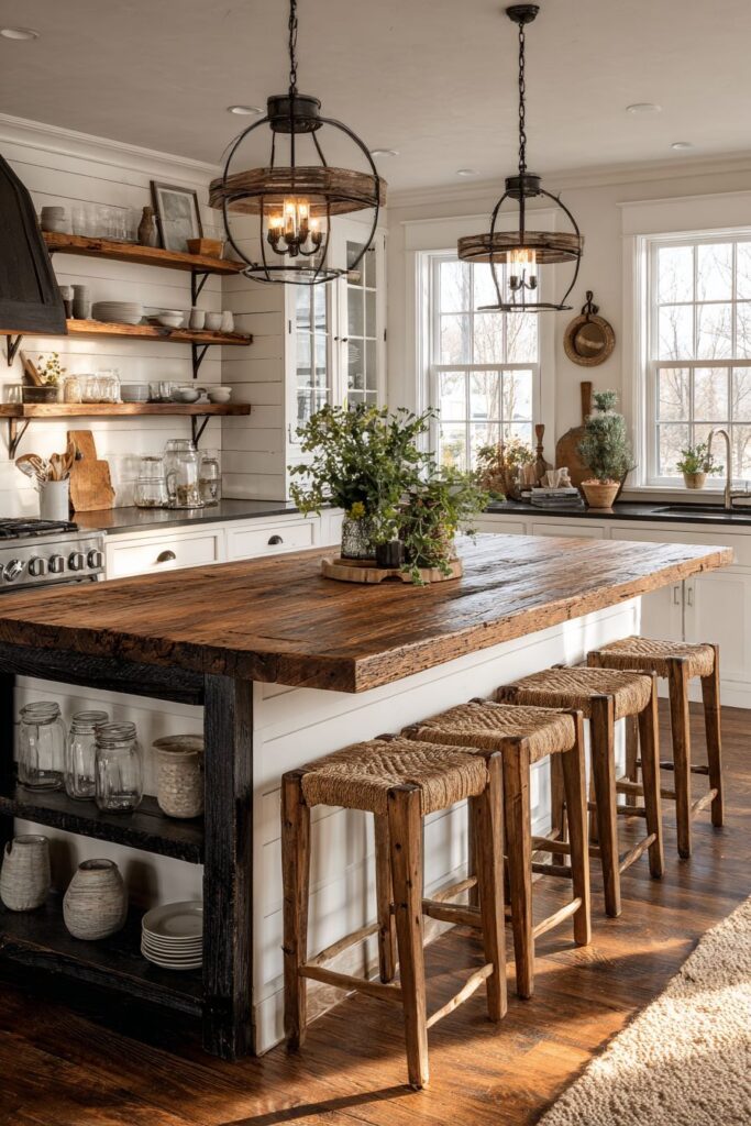 Farmhouse Butcher Block Warmth