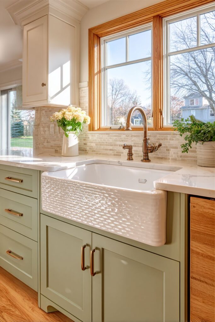 Farmhouse Apron-Front Ceramic Tradition