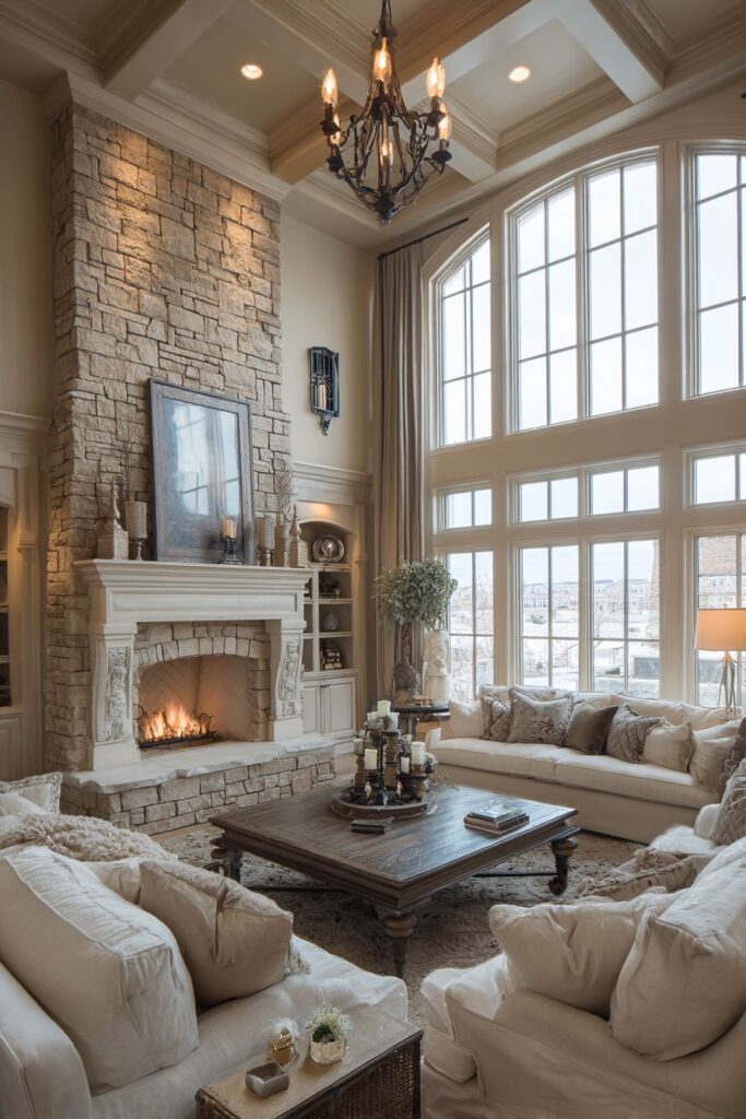 Multi-Zone Haven with Fireplace Focal Point