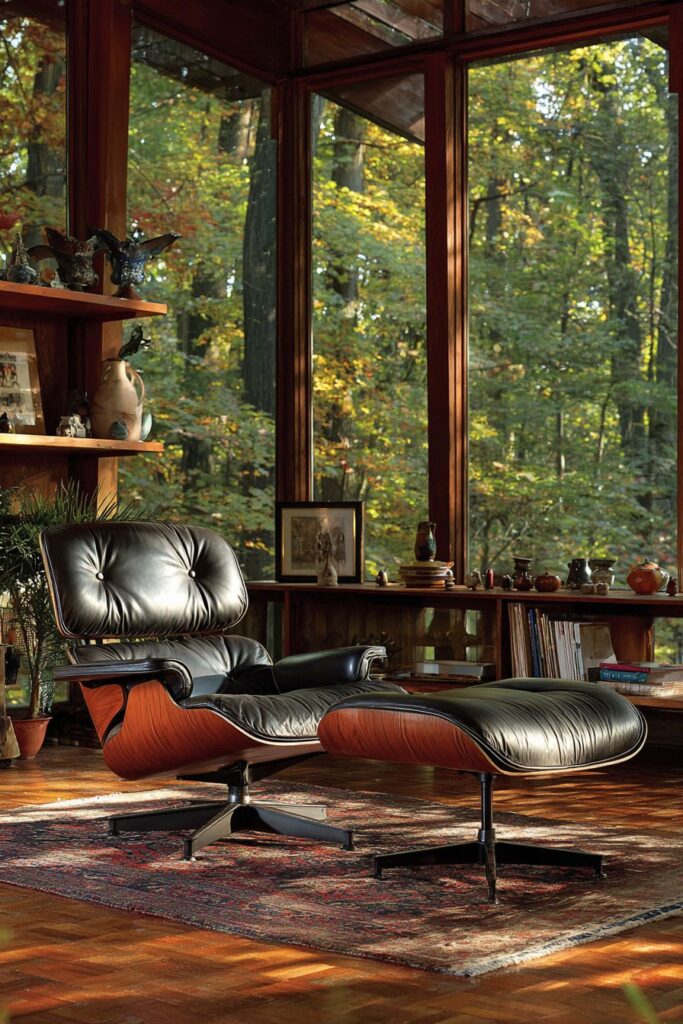 Iconic Eames Design and Natural Light
