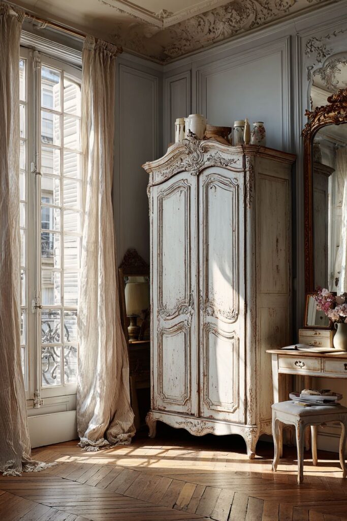 Vintage French Armoire Grandeur