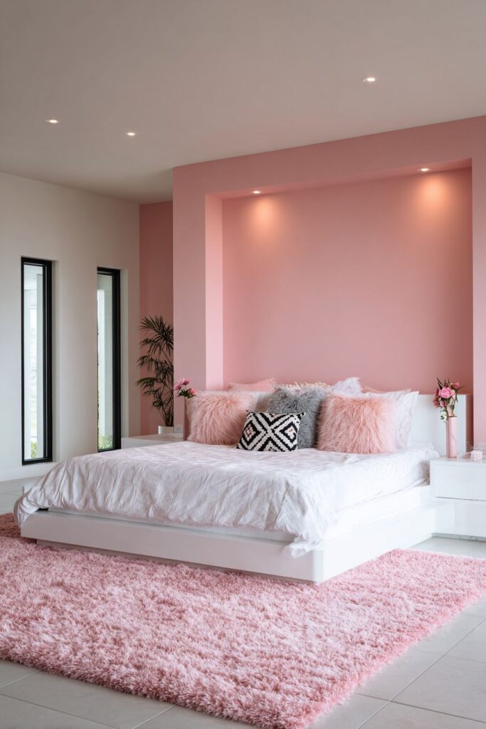 Millennial Pink Modern Sanctuary