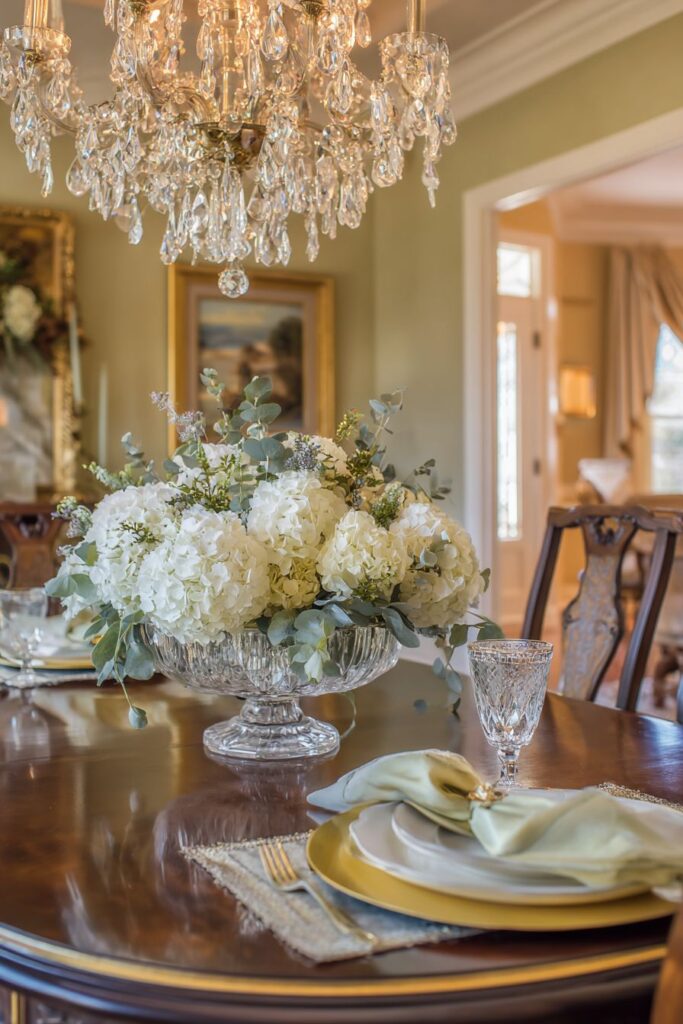 Elegant Mahogany with Brass Accents