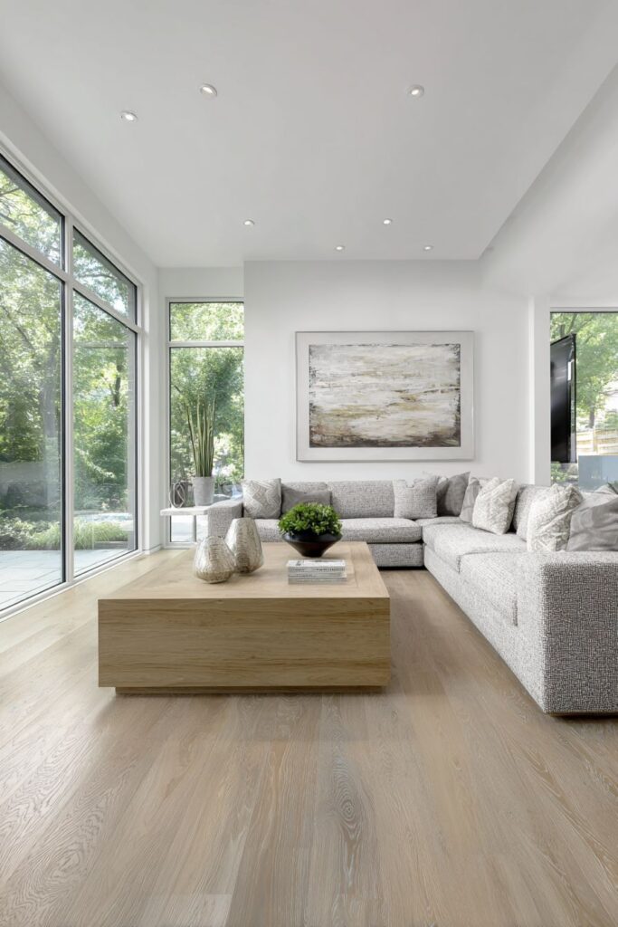 Streamlined Grey Sectional Sophistication