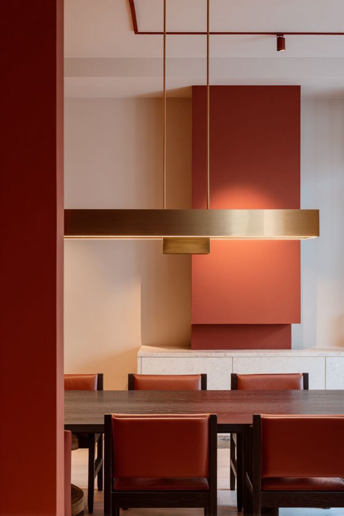 Sleek Modern Terracotta Sophistication