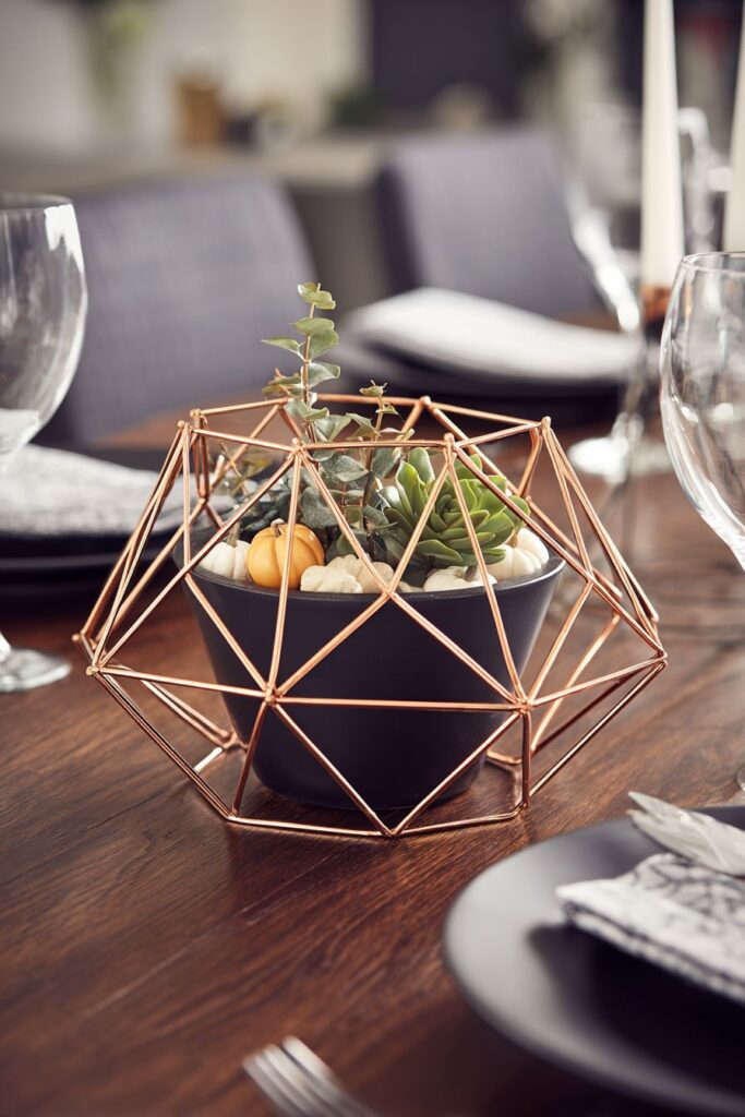 Modern Minimalist Thanksgiving Elegance