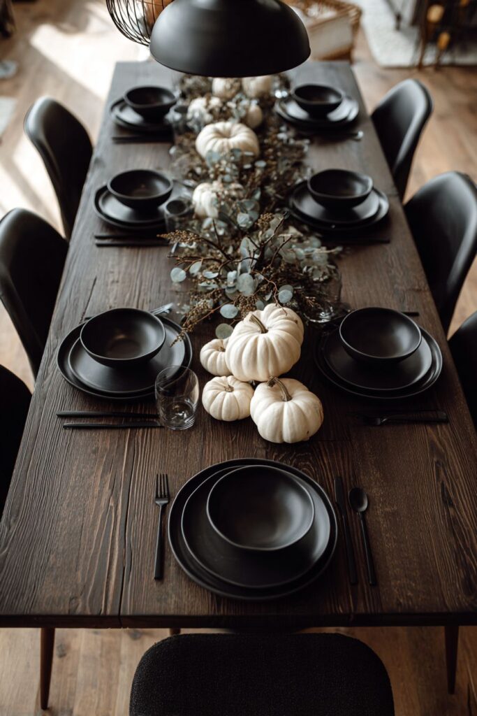 Modern Minimalist Thanksgiving Elegance