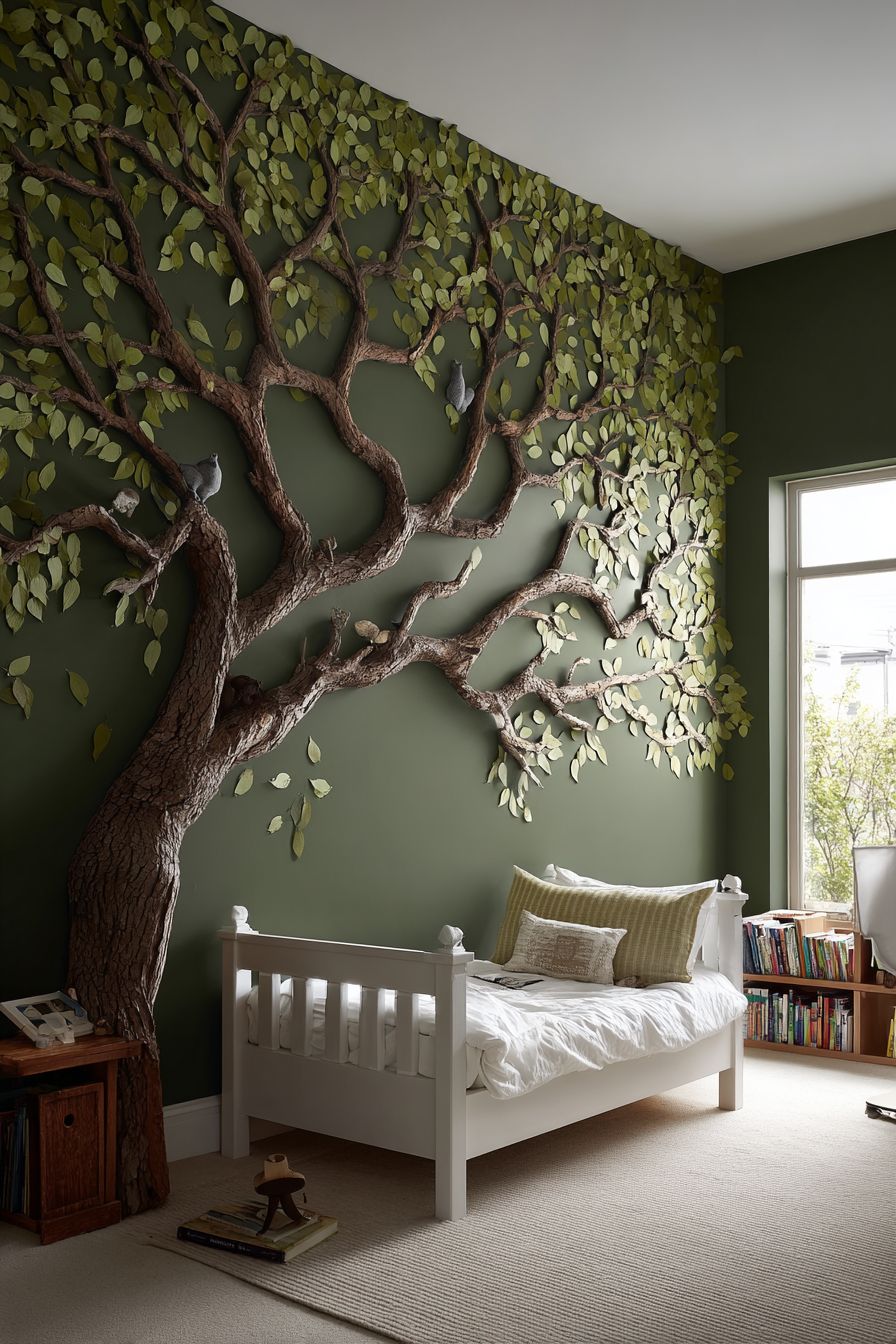 Create a Tree Feature Wall