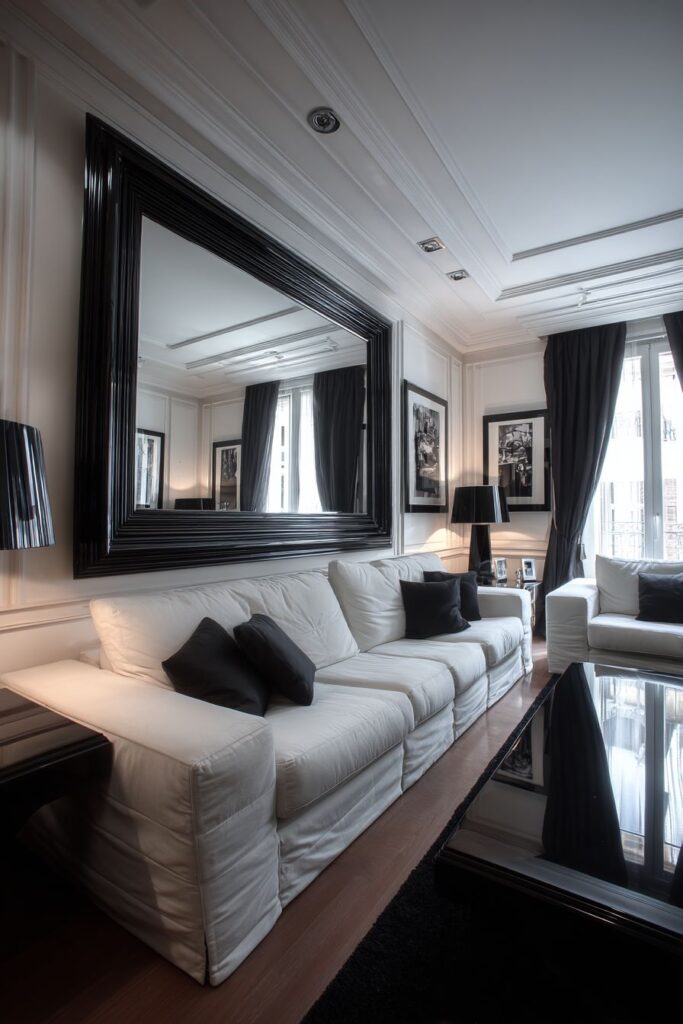 Reflective Black Mirror Integration