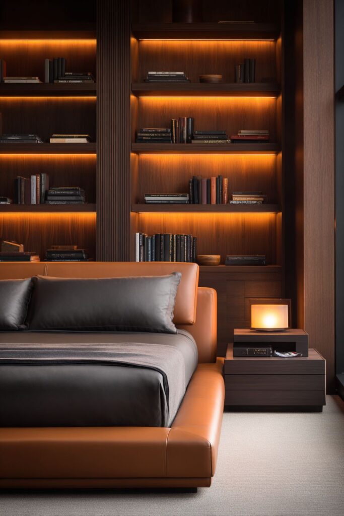 Architectural Brown Storage Innovation