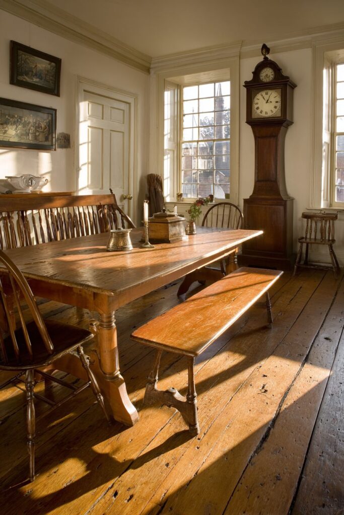  Traditional Tavern Table Windsor Settee Comfort