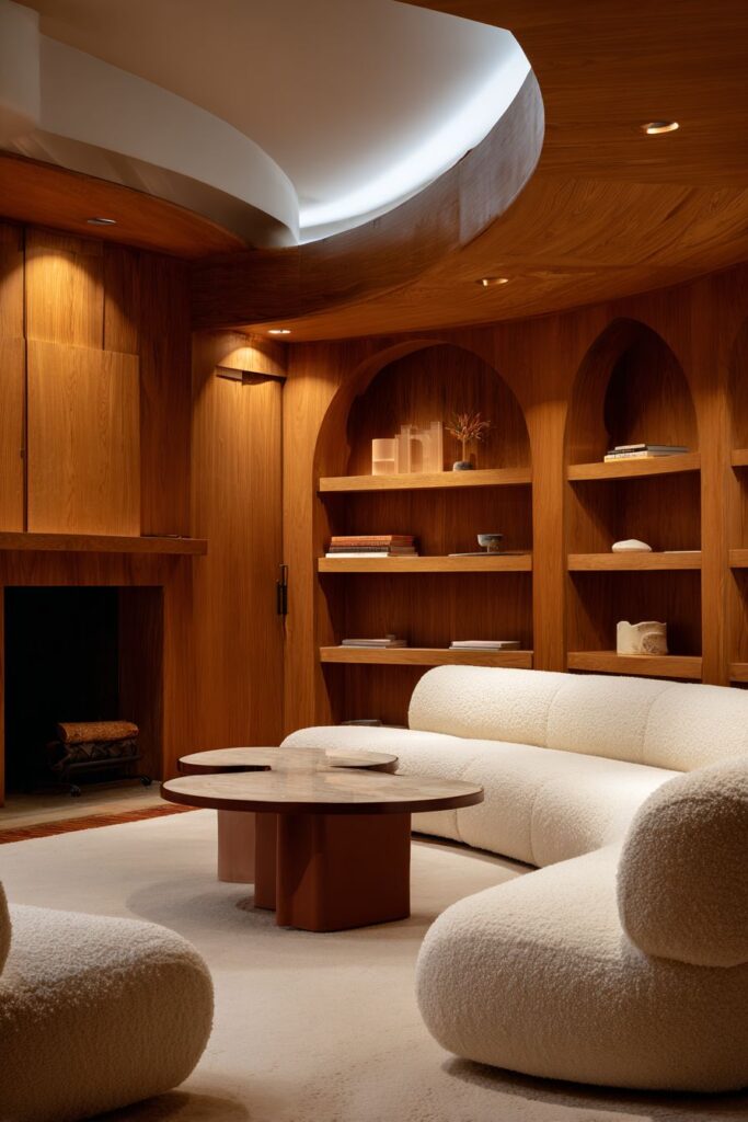 Media Wall with Integrated Storage and Display