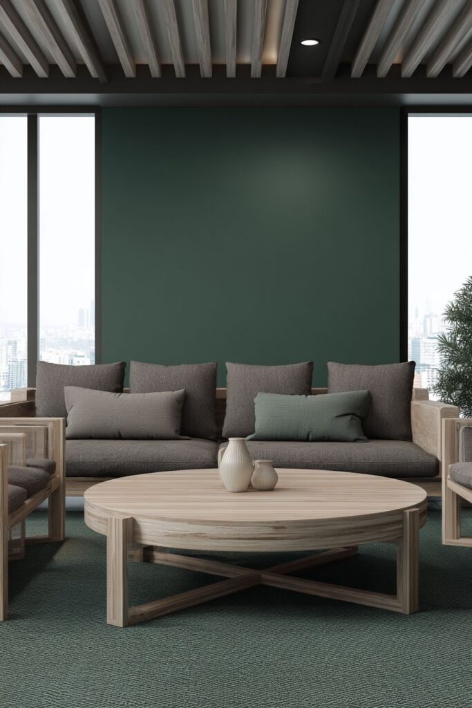 Minimalist Green Accent Power