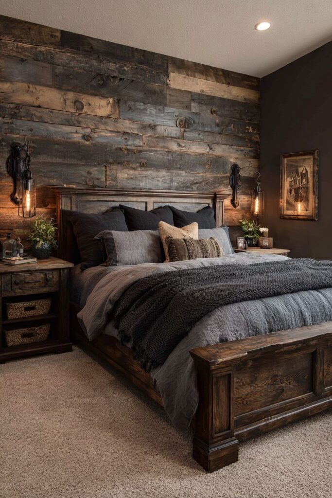 Master Suite Statement Wall