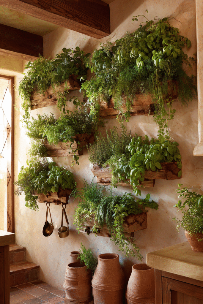 Living Herb Garden Integration