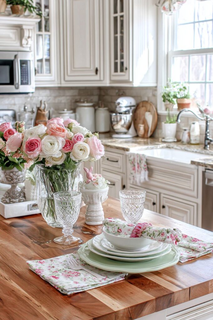 Classic Easter Celebration Table