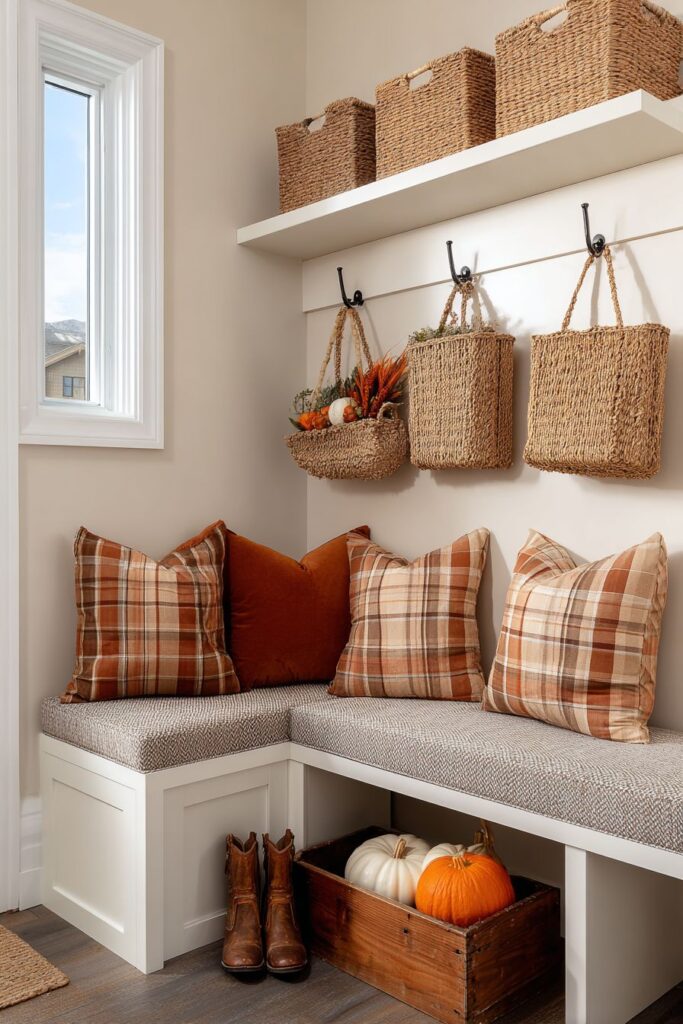 Mudroom Entry Seasonal Organization