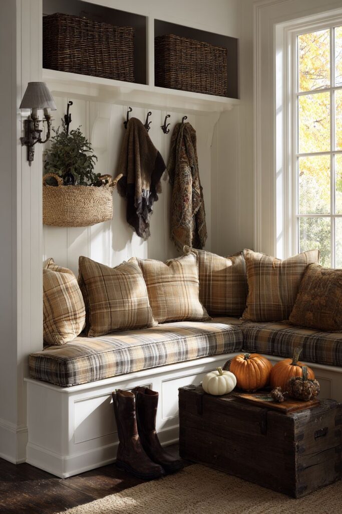 Mudroom Entry Seasonal Organization