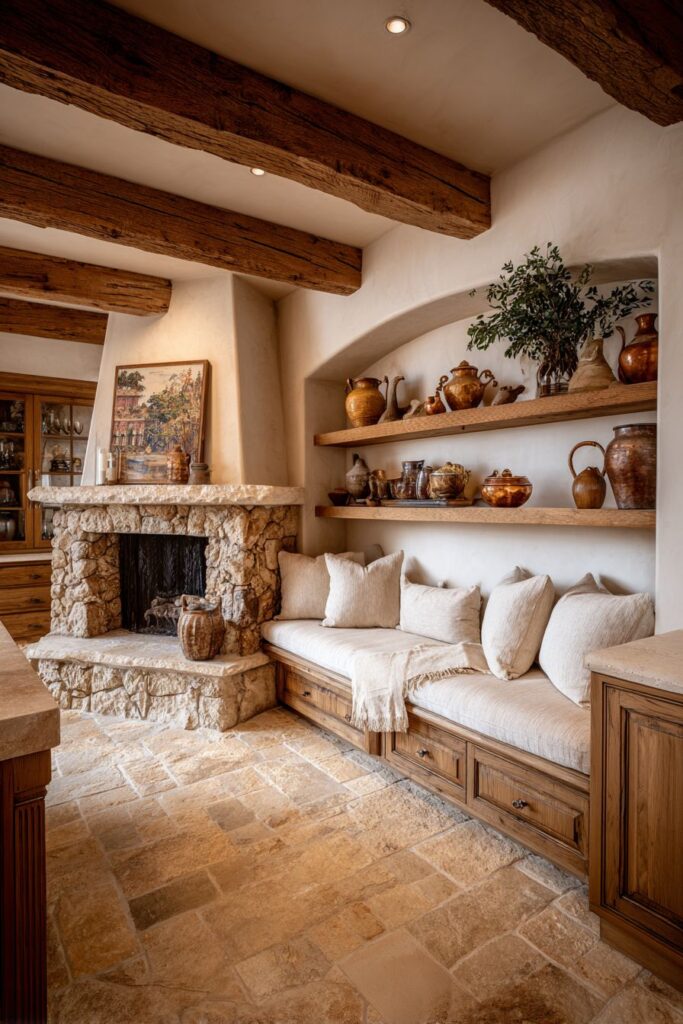 The Cozy Fireside Gathering Space