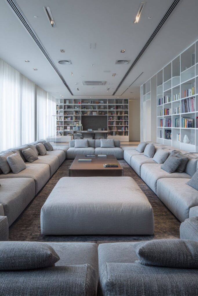 Entertainment-Ready U-Shaped Configuration