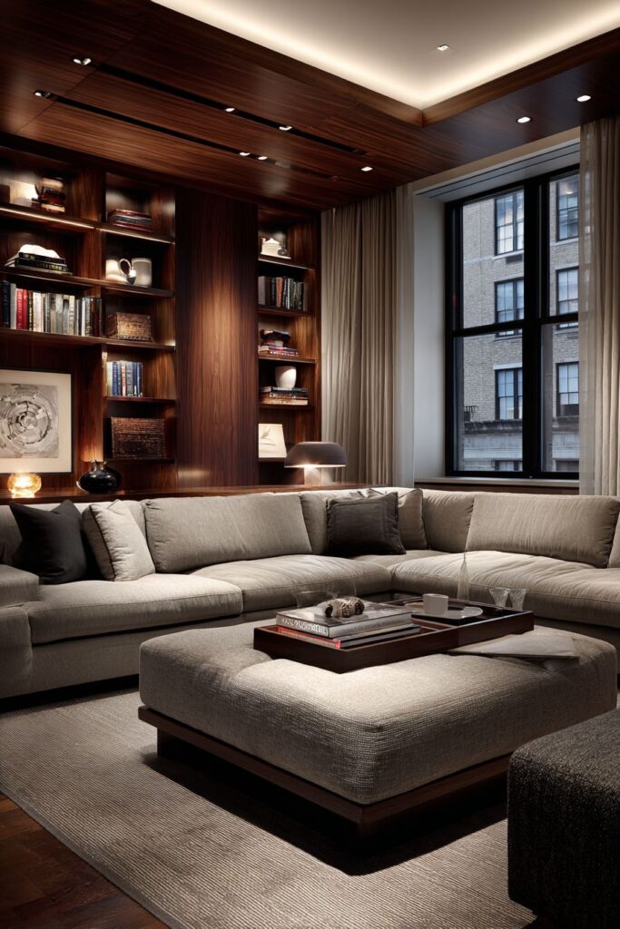 Entertainment-Ready U-Shaped Configuration