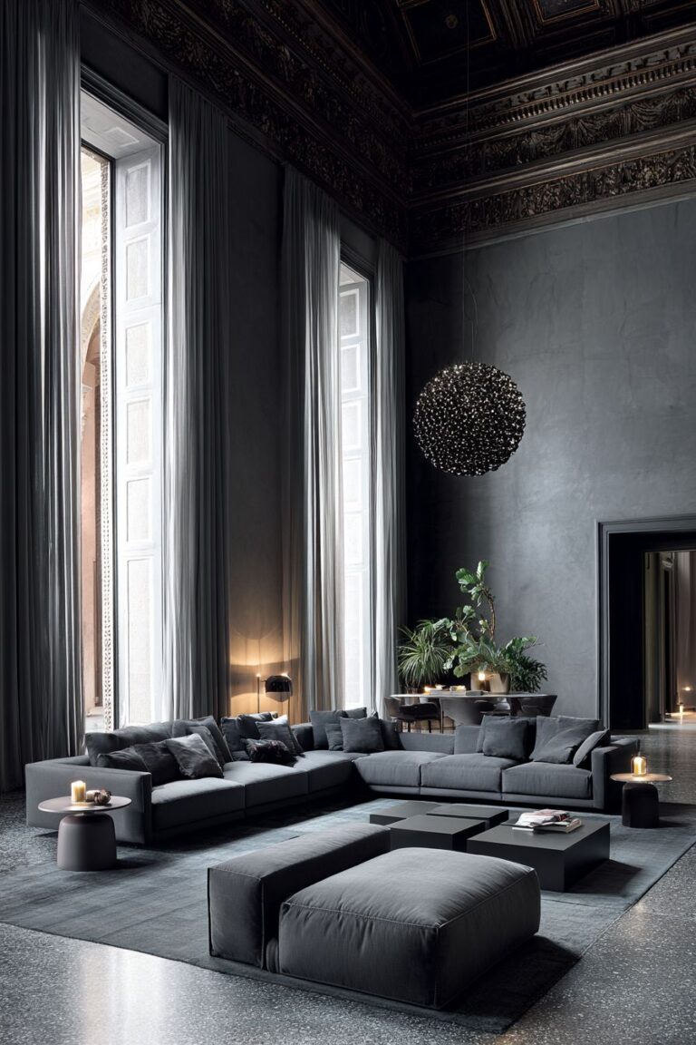 High Ceiling Living Room Ideas