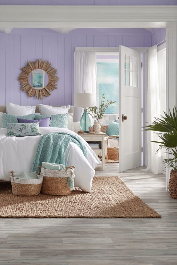 Coastal-Inspired Bedroom with Ocean Breezes