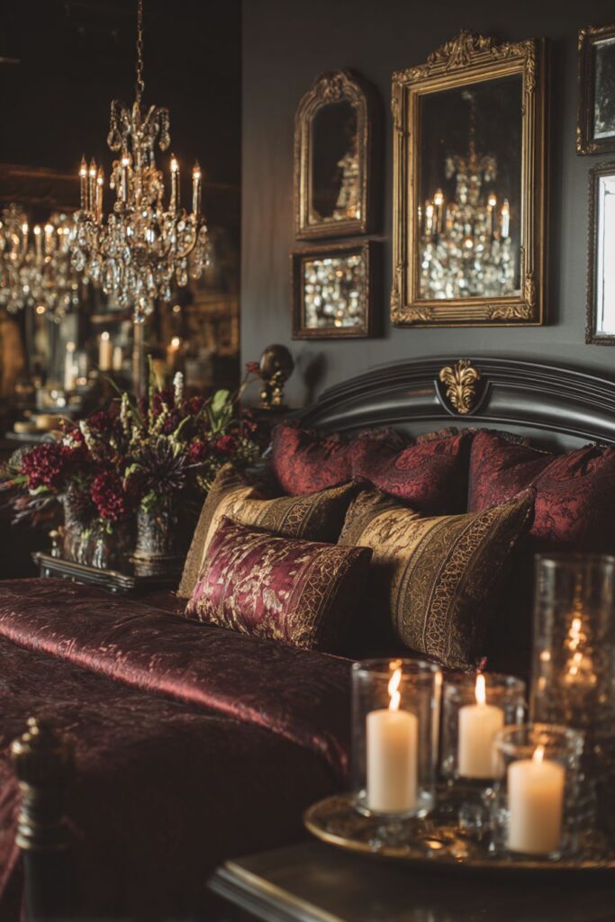 Black Lacquer Burgundy Drama