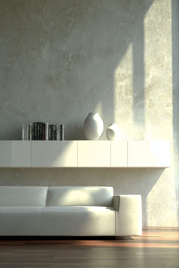 Floating Console Sophistication