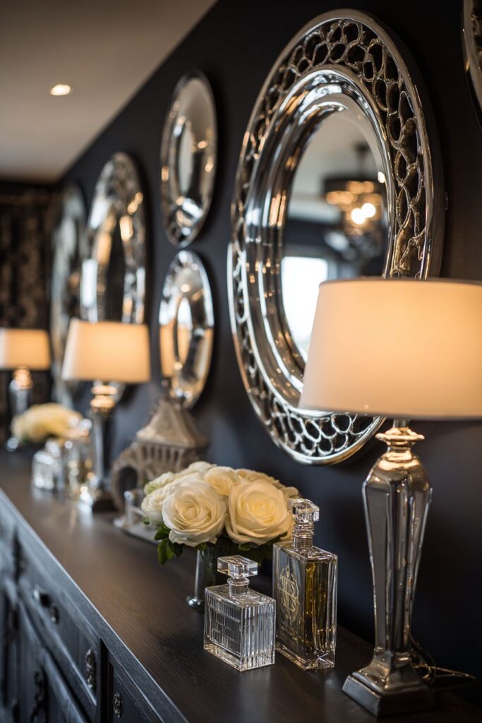 Mirror Gallery Romance with Reflective Luxury