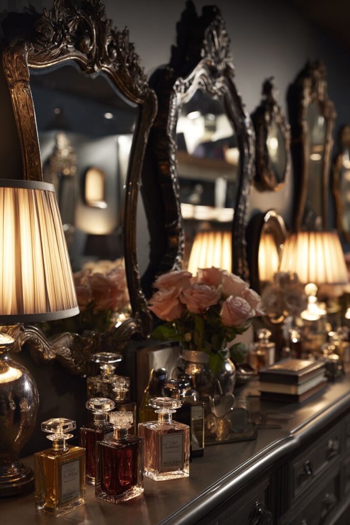 Mirror Gallery Romance with Reflective Luxury