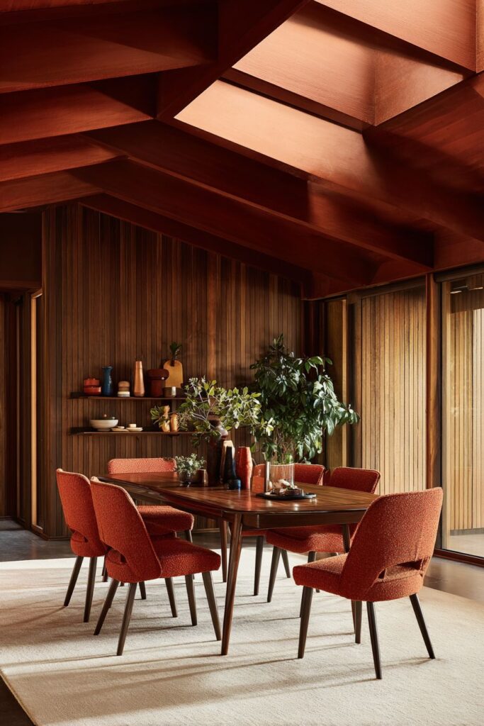 Butterfly-Leaf Functionality with Burnt Orange Warmth